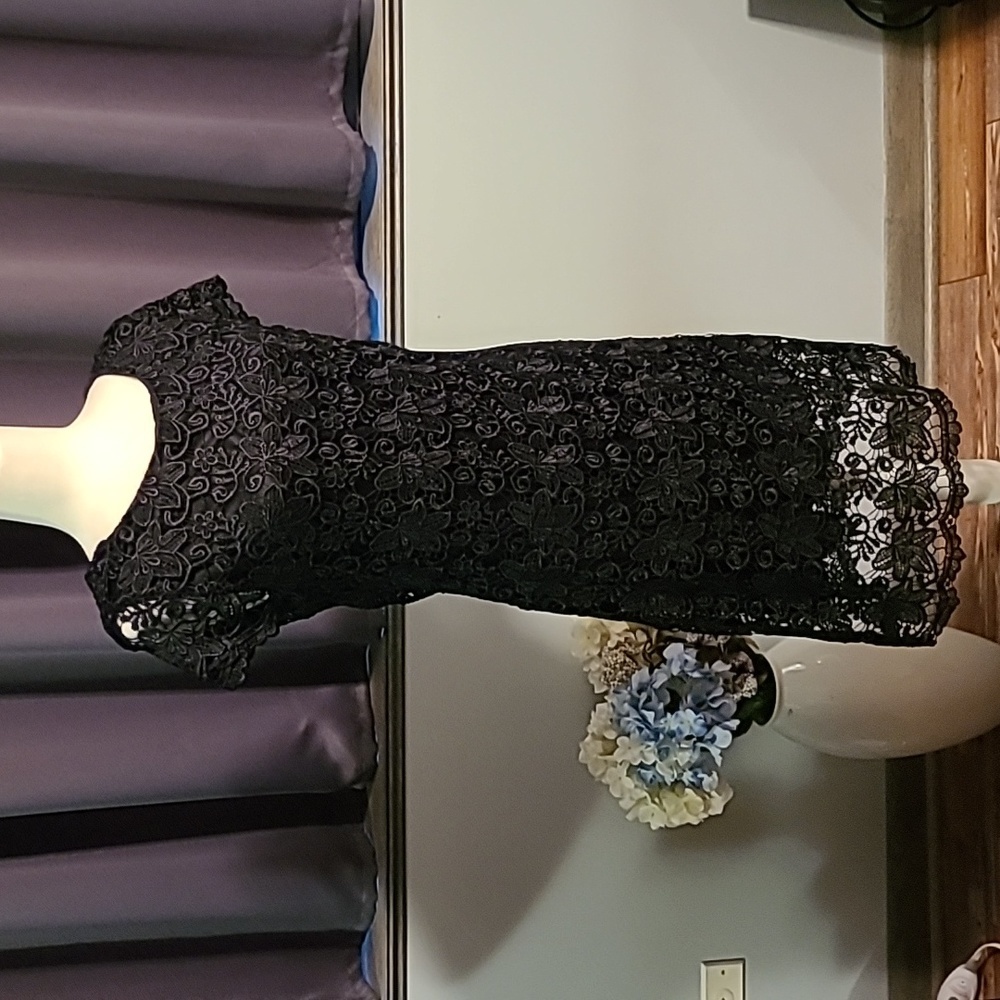 BLVD Black Lace Dress